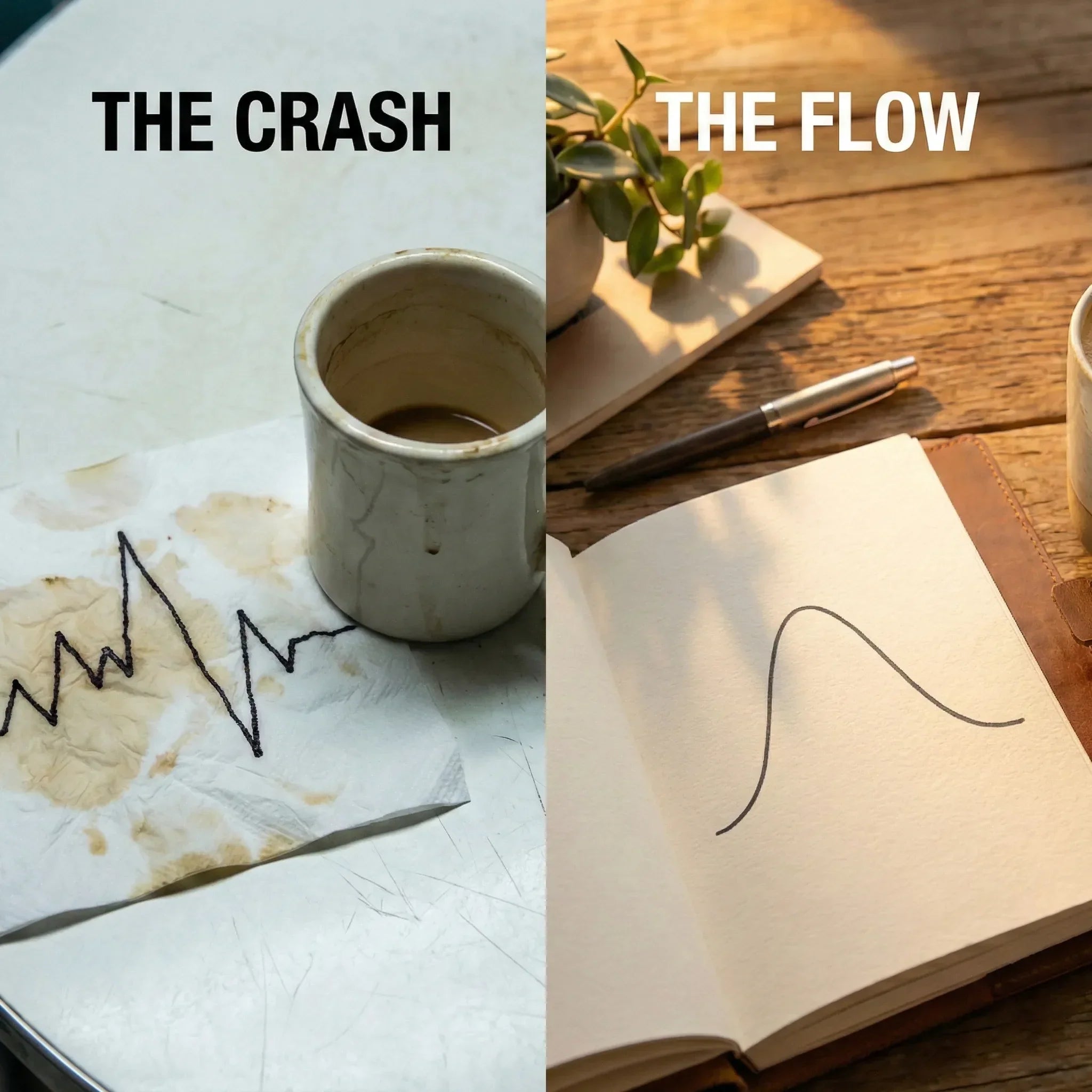 Mushroom Coffee vs. Regular Coffee: The Caffeine Crash Comparison