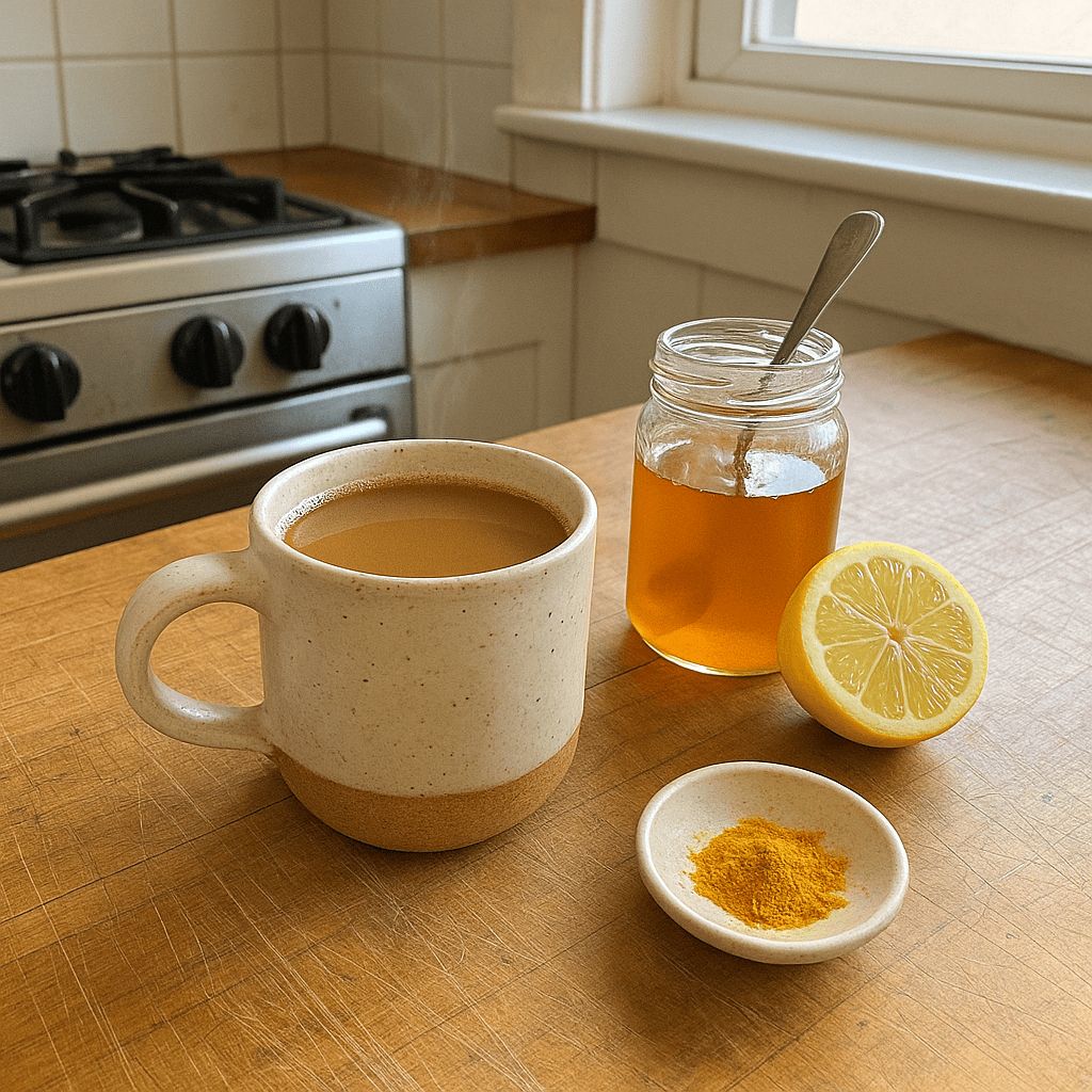 The Golden Mushroom Coffee Morning Tonic