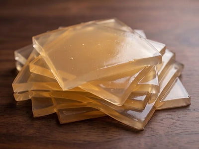 Gelatin sheets, a natural glycine source